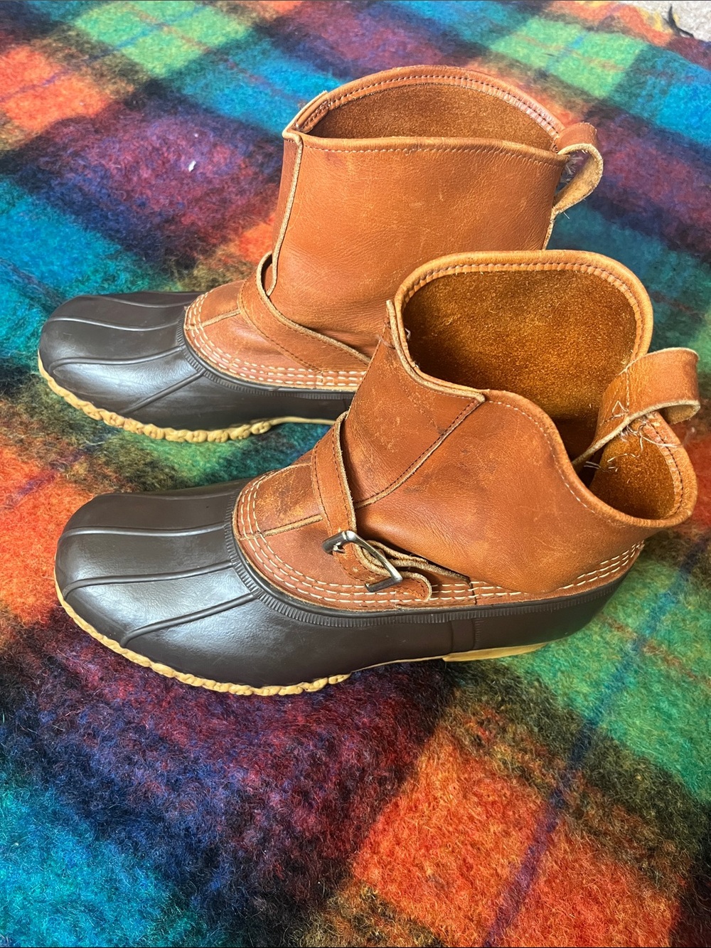 VINTAGE LL BEAN buckle boots